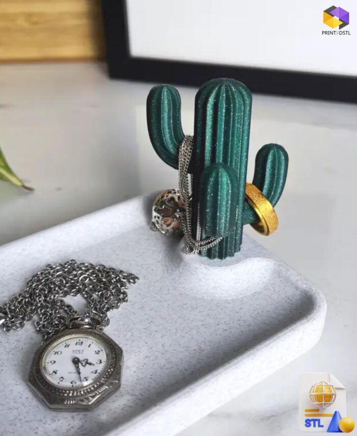 Cactus Jewelry Pocket Emptier STL File