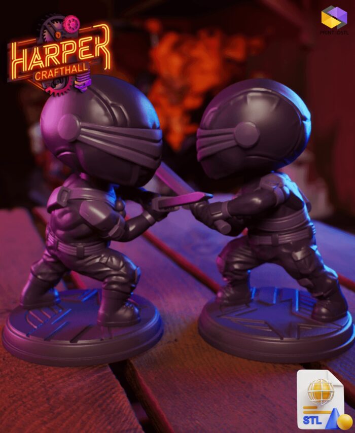 Li'l Snake Eyes STL File
