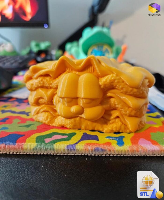 Garfield Lasagne STL File