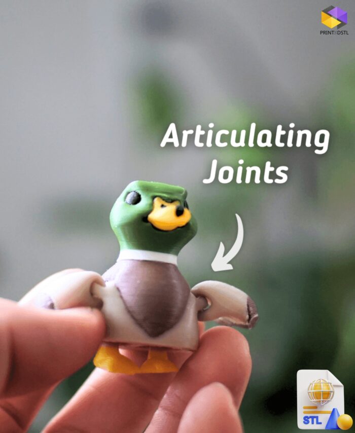 Malleable Mallard STL File