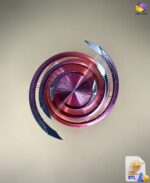 Ribbons and Strings Artwork STL File