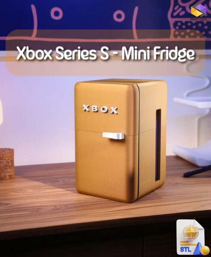 Xbox Series S Mini-Fridge STL File