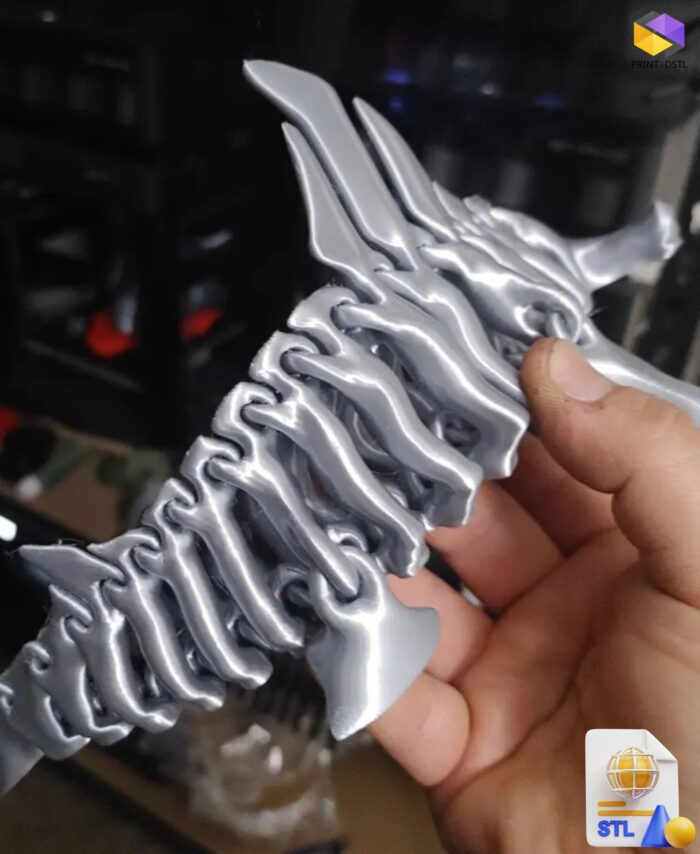 Hammerhead Shark Bones STL File