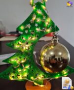 Starry Christmas Bauble Display Tree STL File