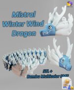 Mistral Winter Dragon STL File