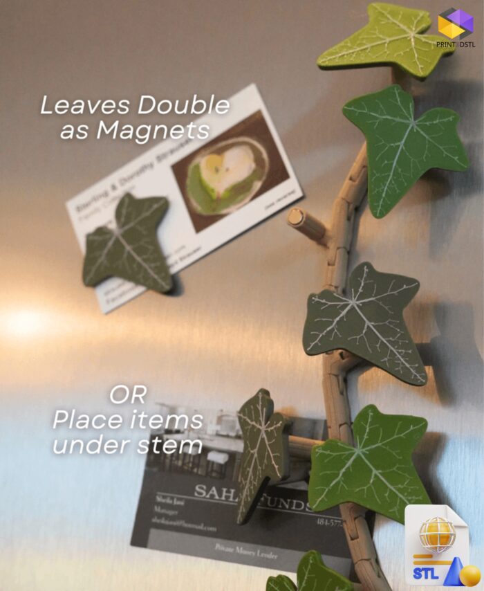 Magnetivy Climbing Fridge Magnet STL File