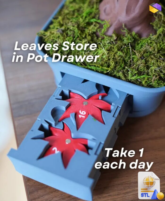 Bonsai 365 Tree Calendar STL File