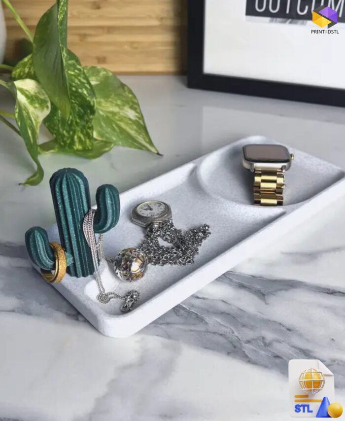 Cactus Jewelry Pocket Emptier STL File