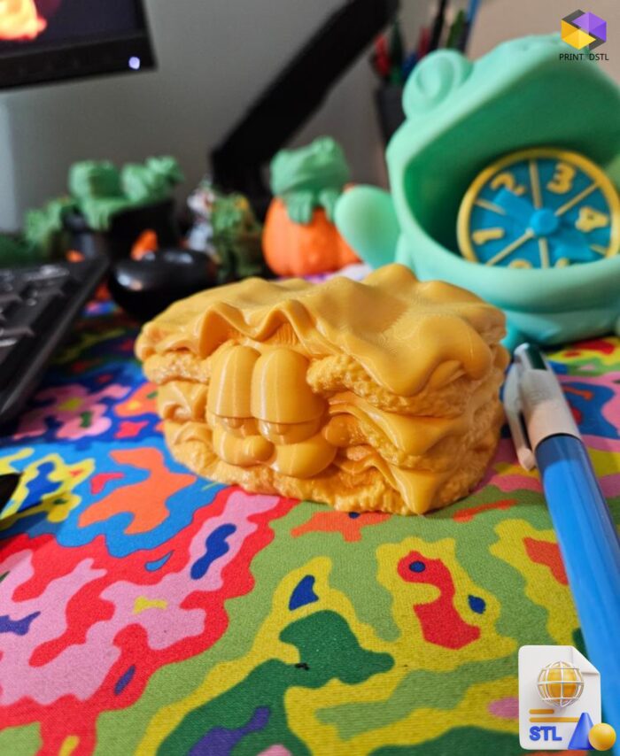 Garfield Lasagne STL File
