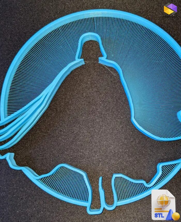 Star Wars String Artwork STL File