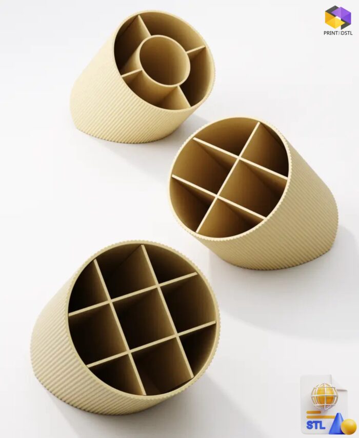 Desk Organiser Type 5 STL File