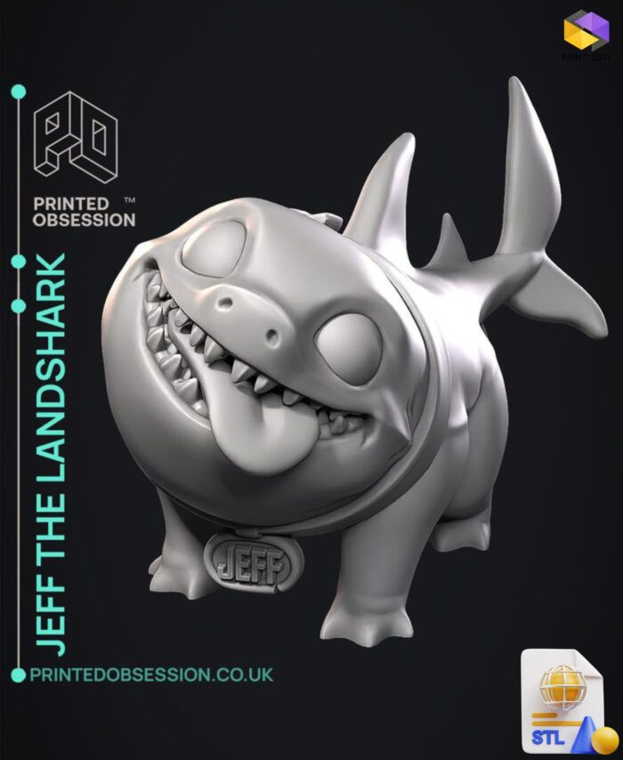 Jeff the Landshark STL File