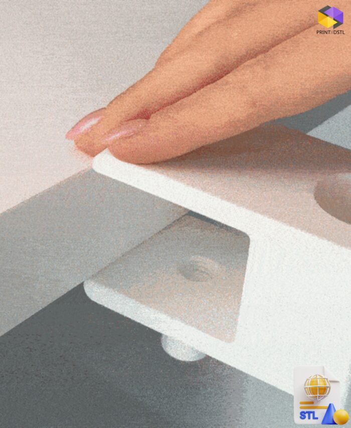 Adjustable Photo Background Holder STL File