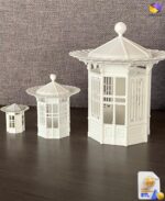 Italian Kiosk Scale Models STL File