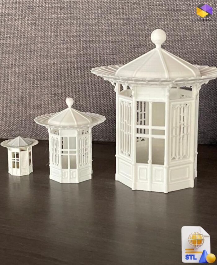 Italian Kiosk Scale Models STL File