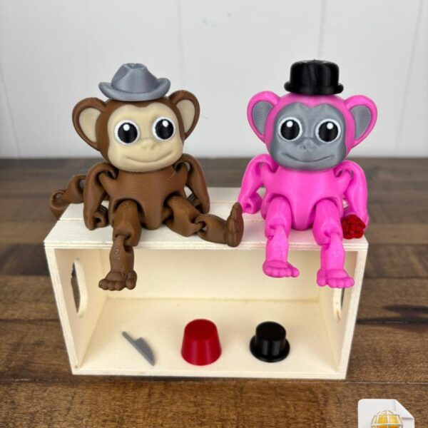 Jeeper The Monkey STL File