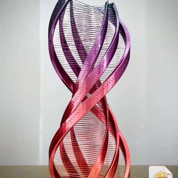 Ribbons and Strings Artwork STL File