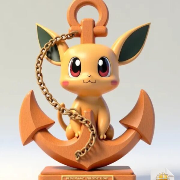 Pikachu in the Navy STL File