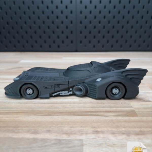 1989 Batmobile Kit STL File – Iconic 3D Printable Model
