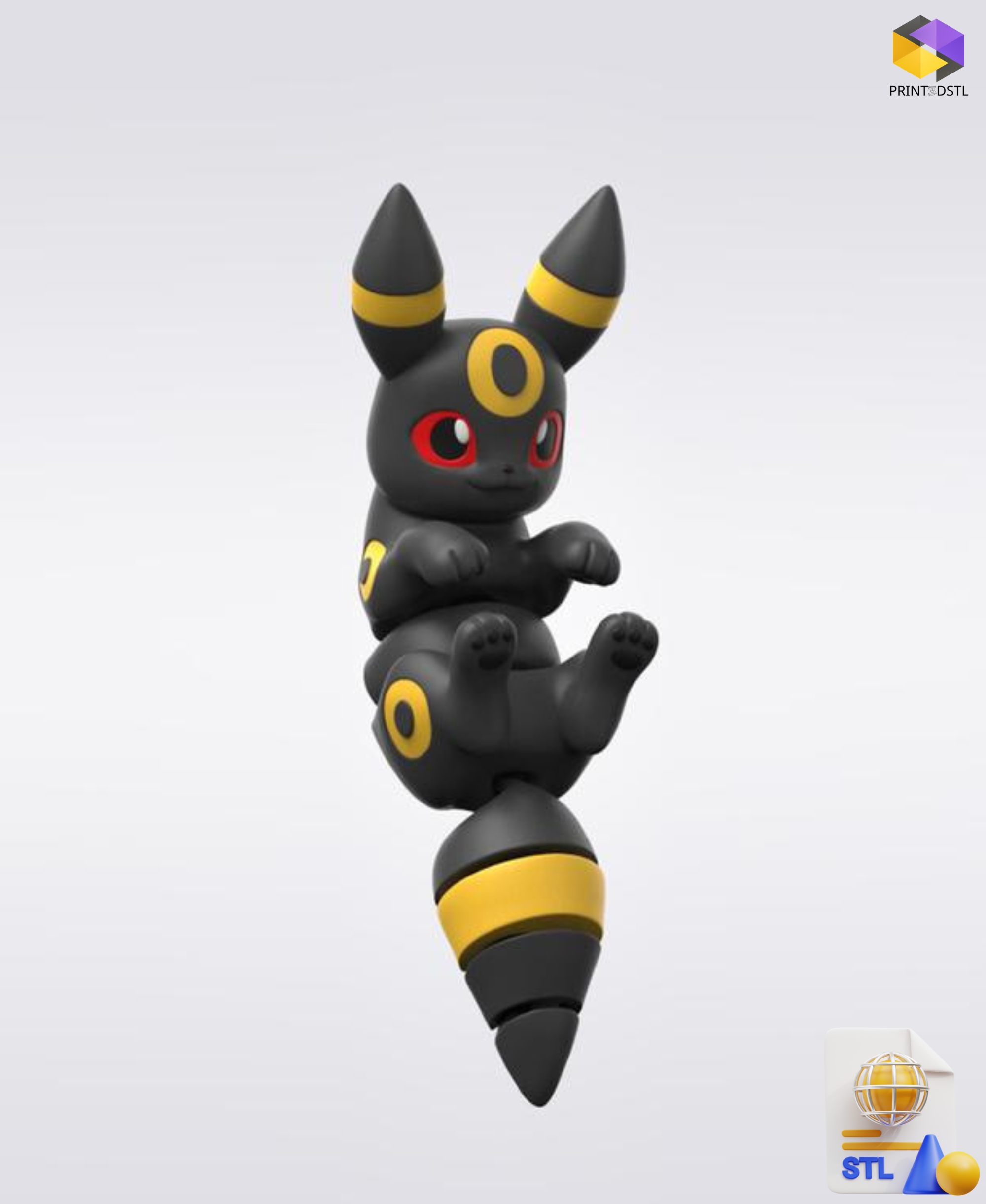 Flexi Umbreon STL File