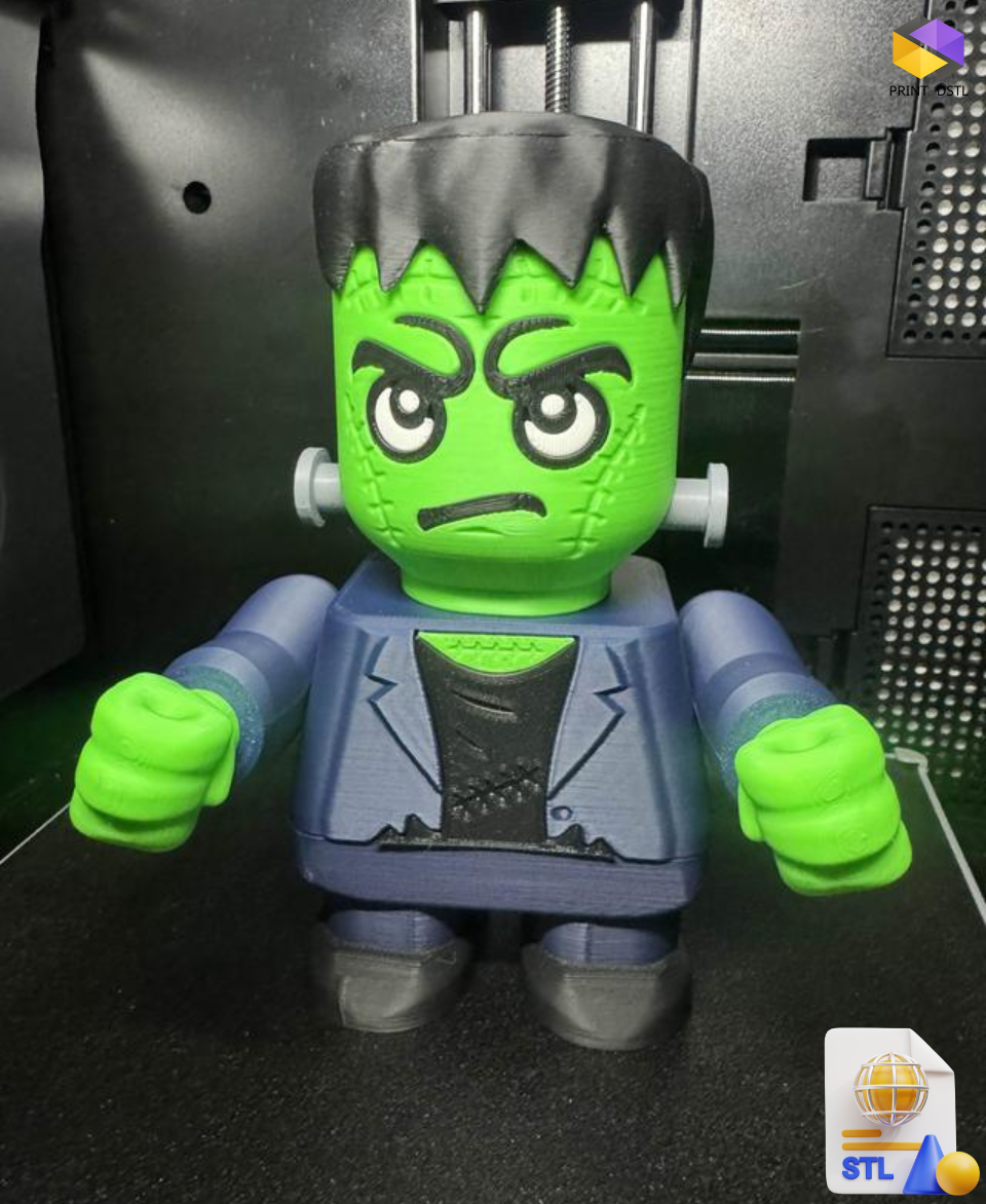 Frankenchunk's Monster Kit STL File – Unique 3D Printable Model - Image 3