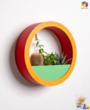 Circle Planter Hidden Drainage STL File