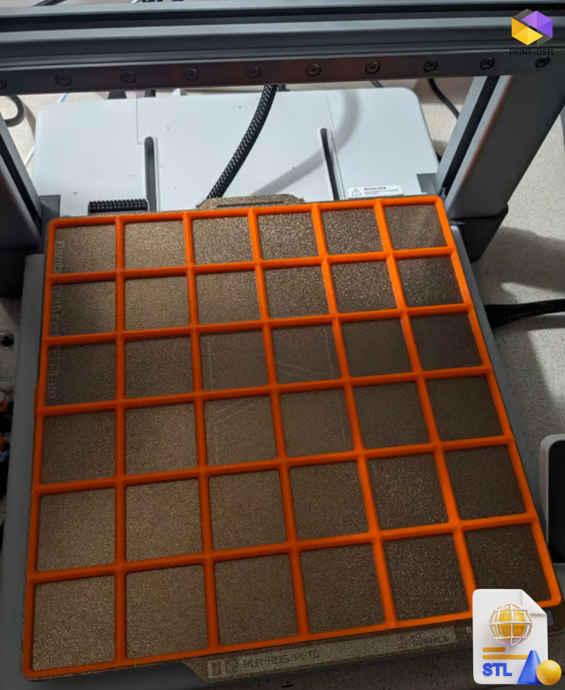 Gridfinity Baseplates STL File – Frame & Weighted Options for Custom Modular Storage