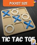 Tic Tac Toe Board Game STL File
