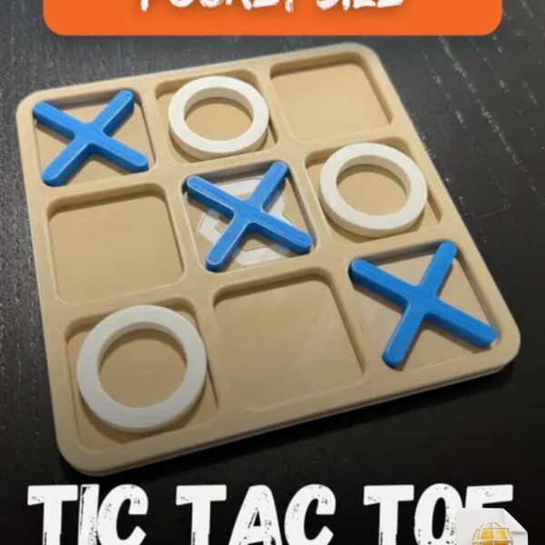Tic Tac Toe Board Game STL File