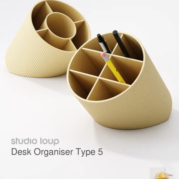 Desk Organiser Type 5 STL File