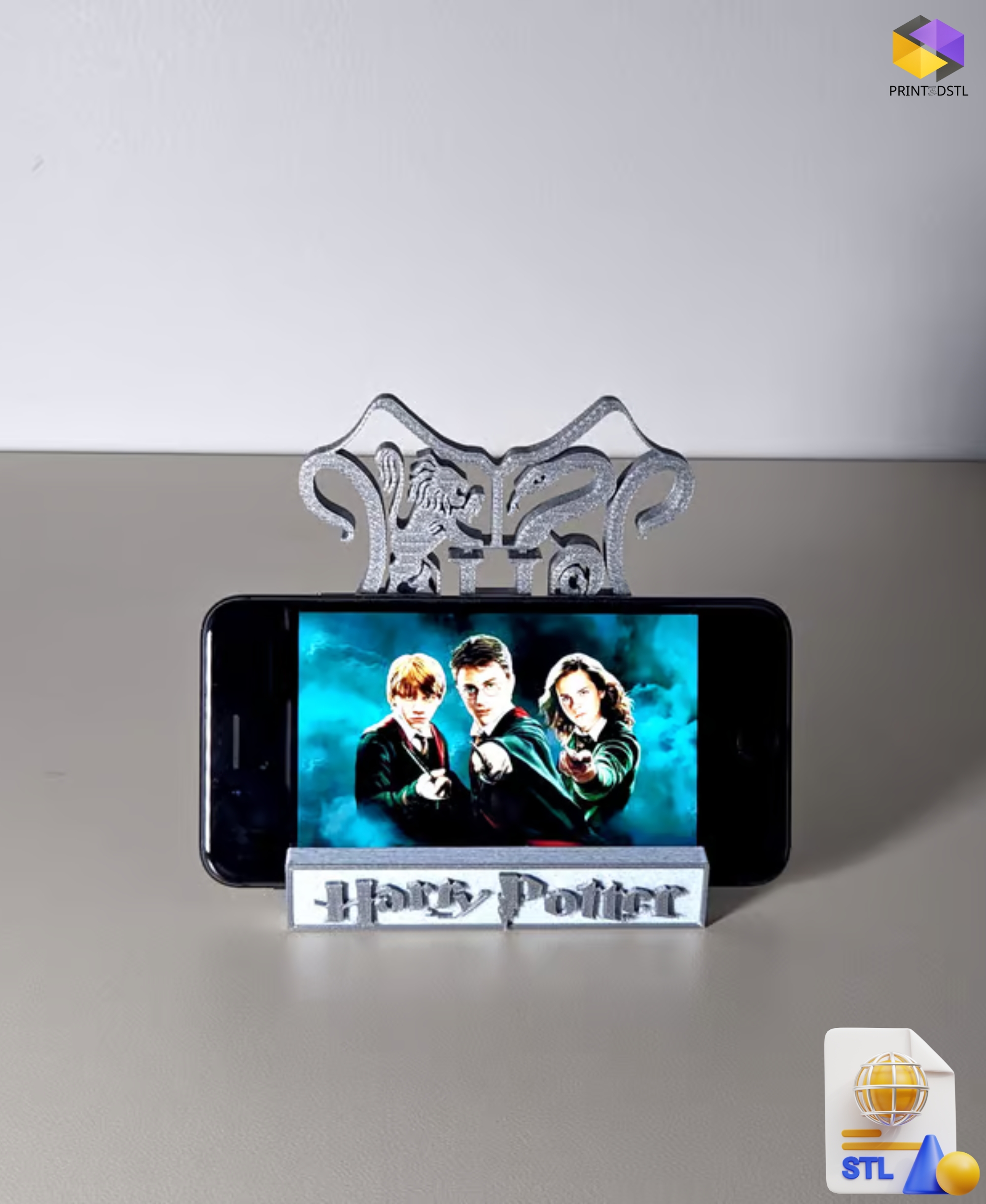Harry Potter Phone Stand STL File