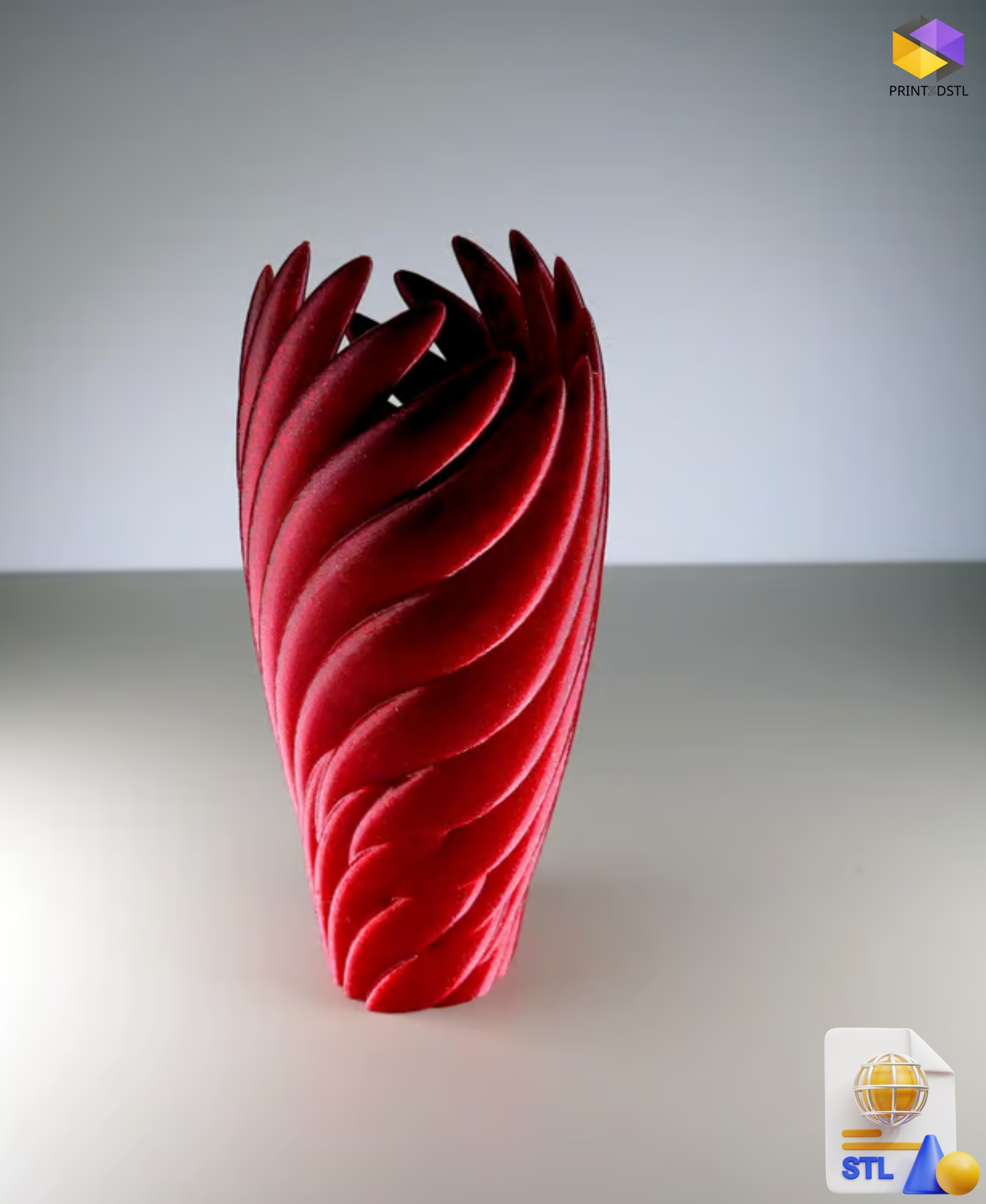 Tentacle Vase STL File - Image 3