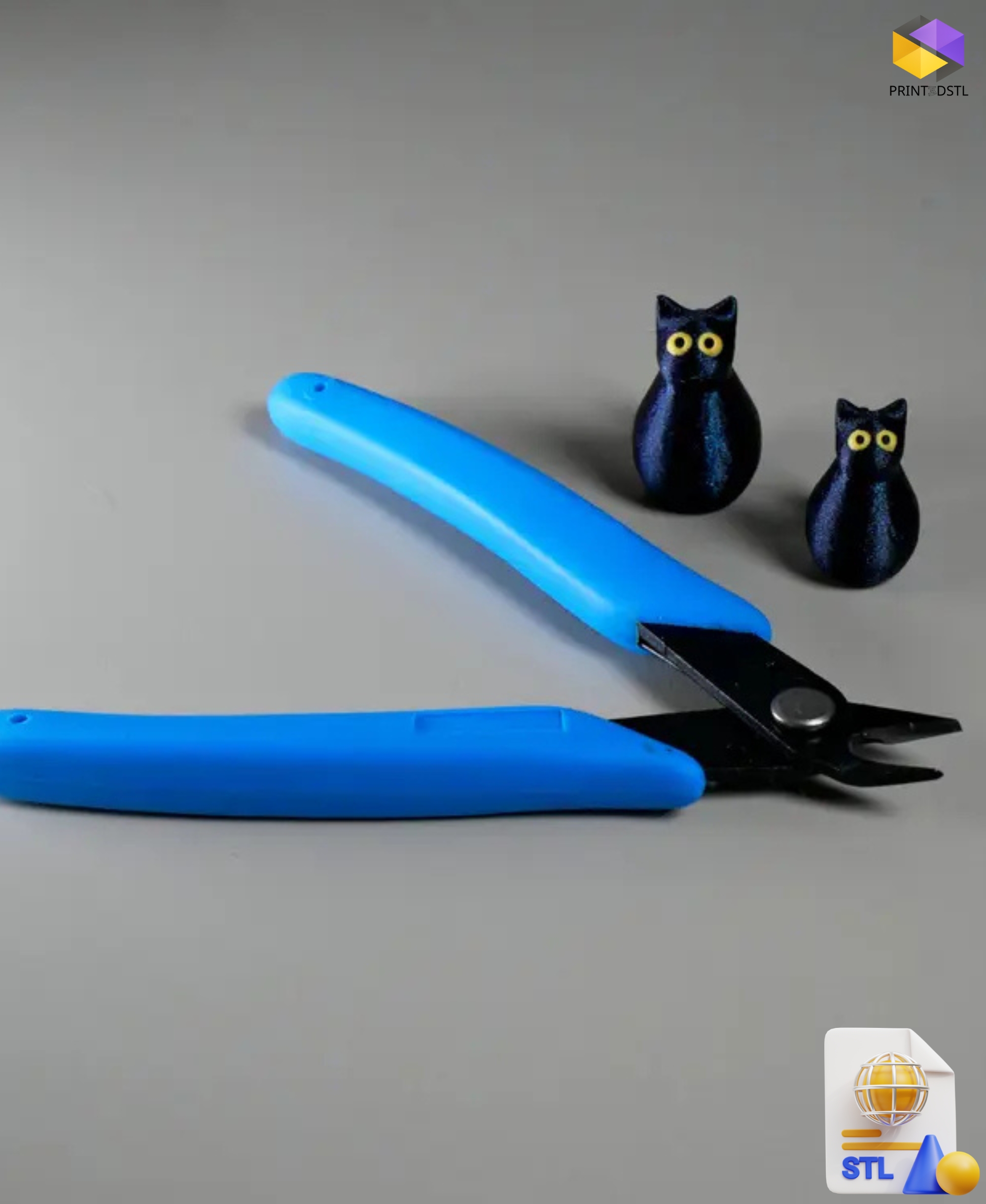 Tiny Cat STL File - Image 3