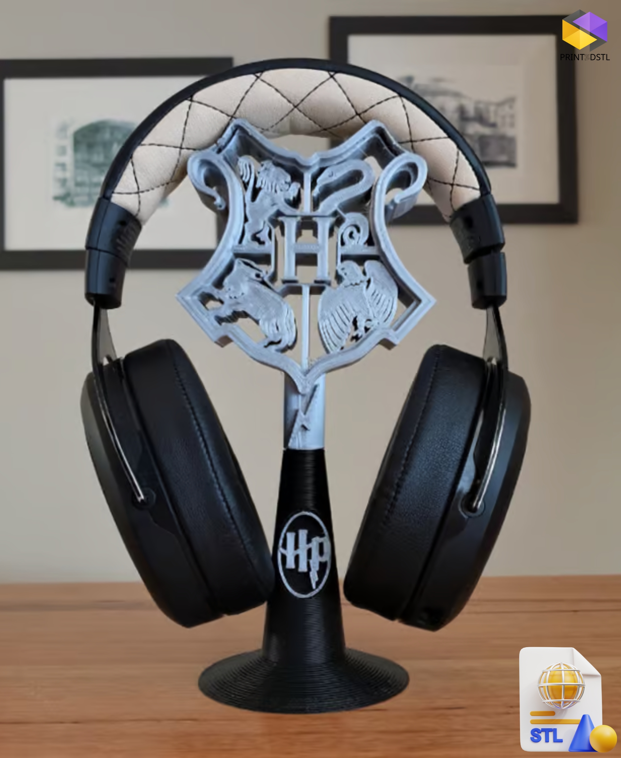 Harry Potter Headphone Stand STL File - Image 2