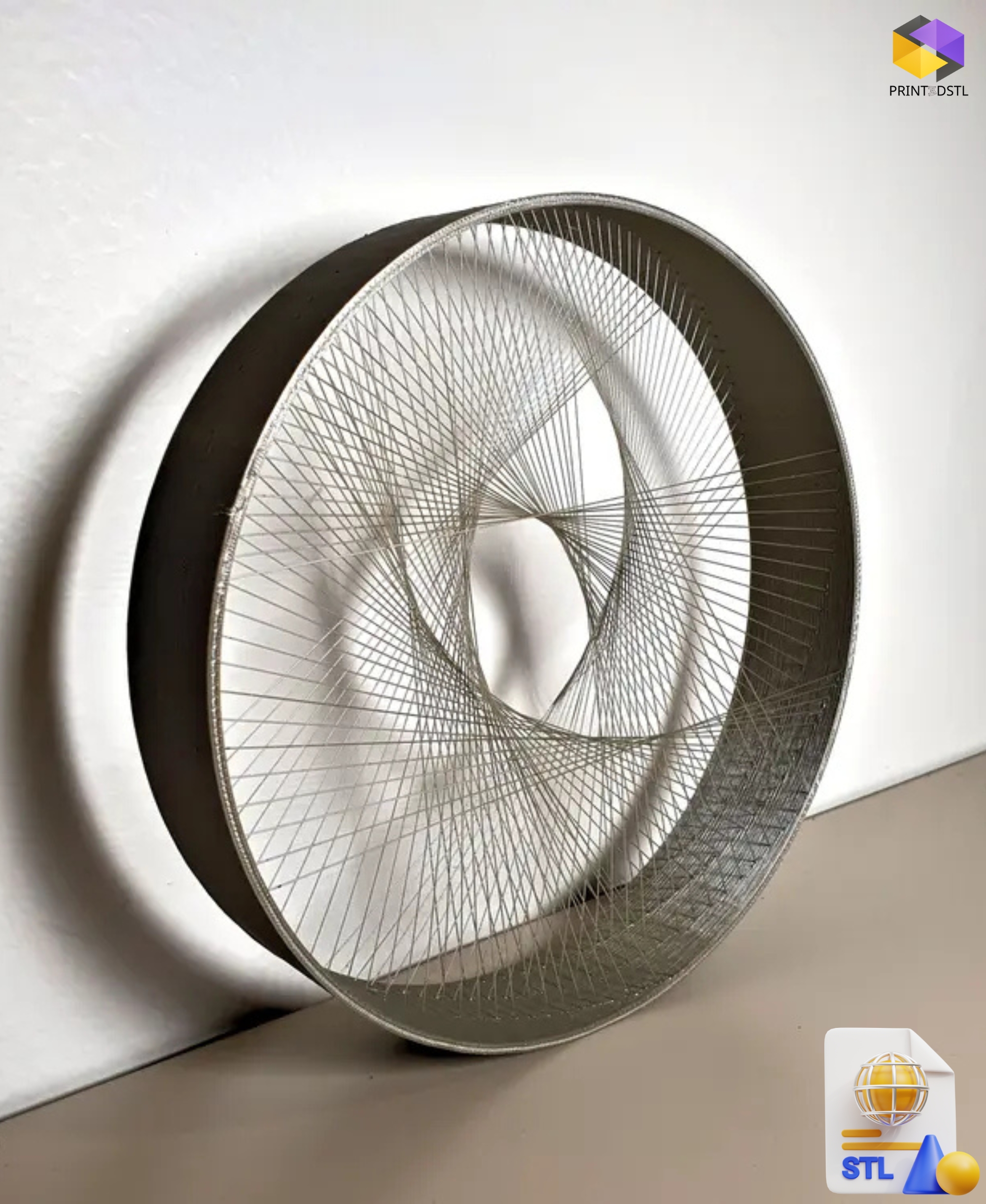 Circle String STL File - Image 2