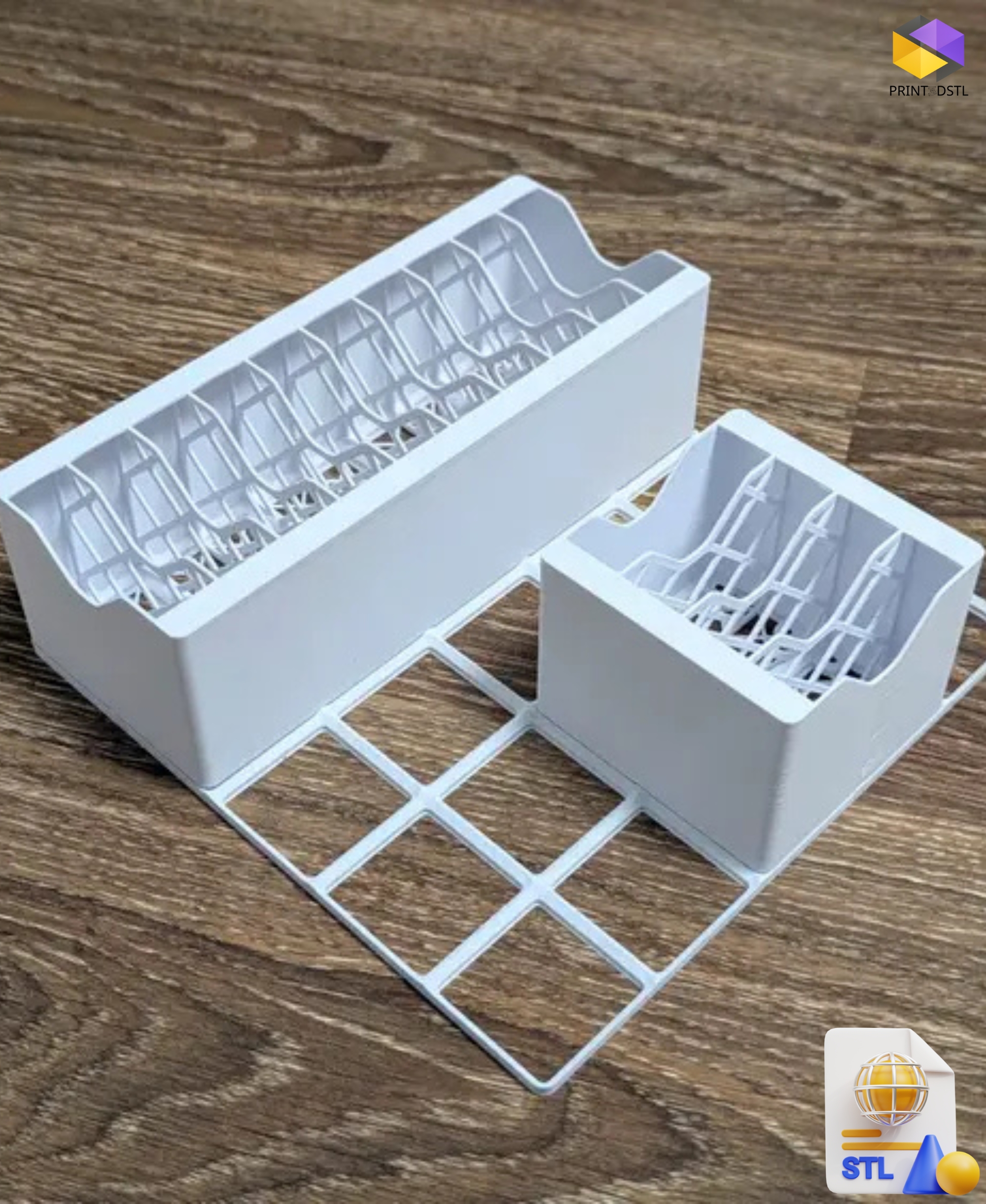 Gridfinity Cable Organizing Boxes STL File - Image 3