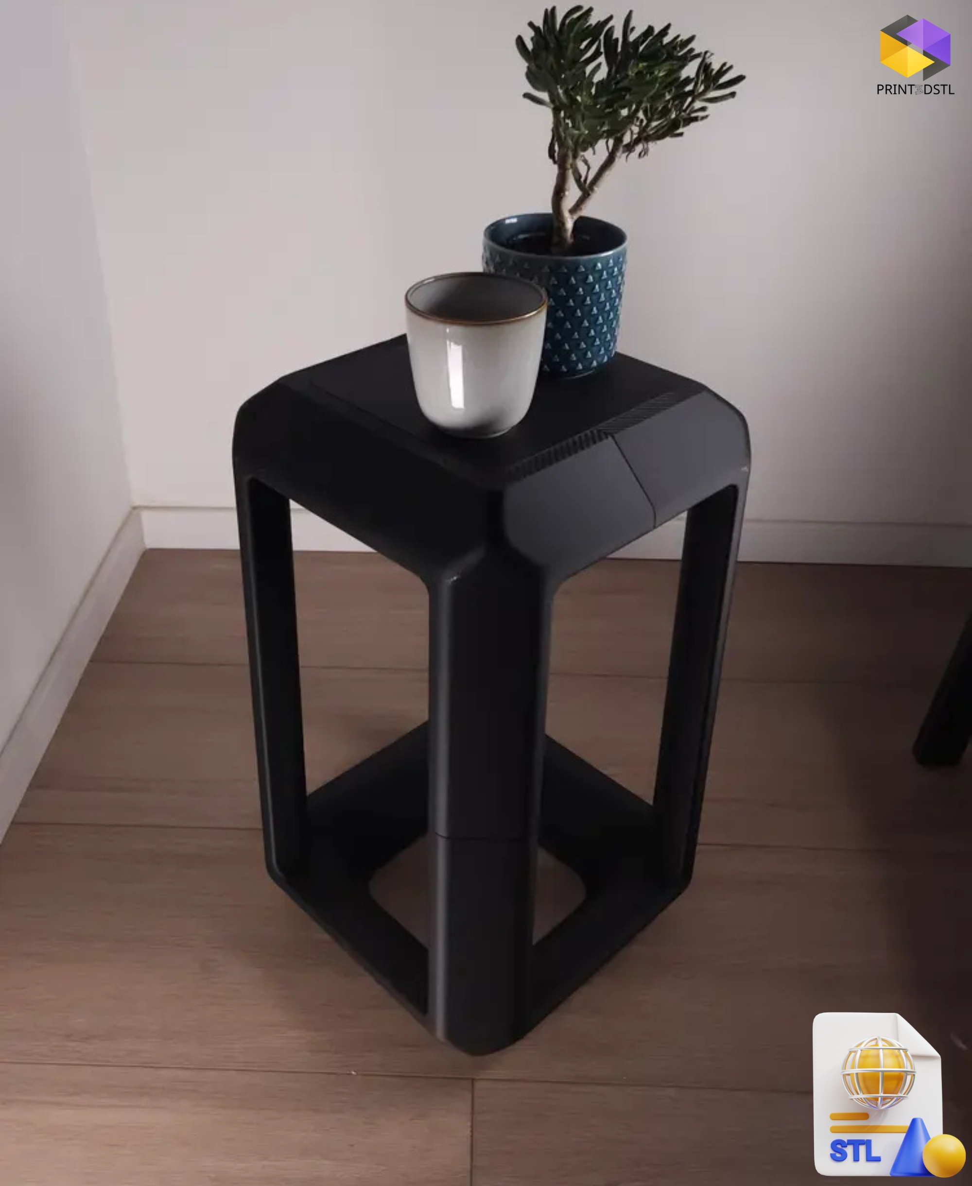 Coffee Table Side Table End Table STL File - Image 2