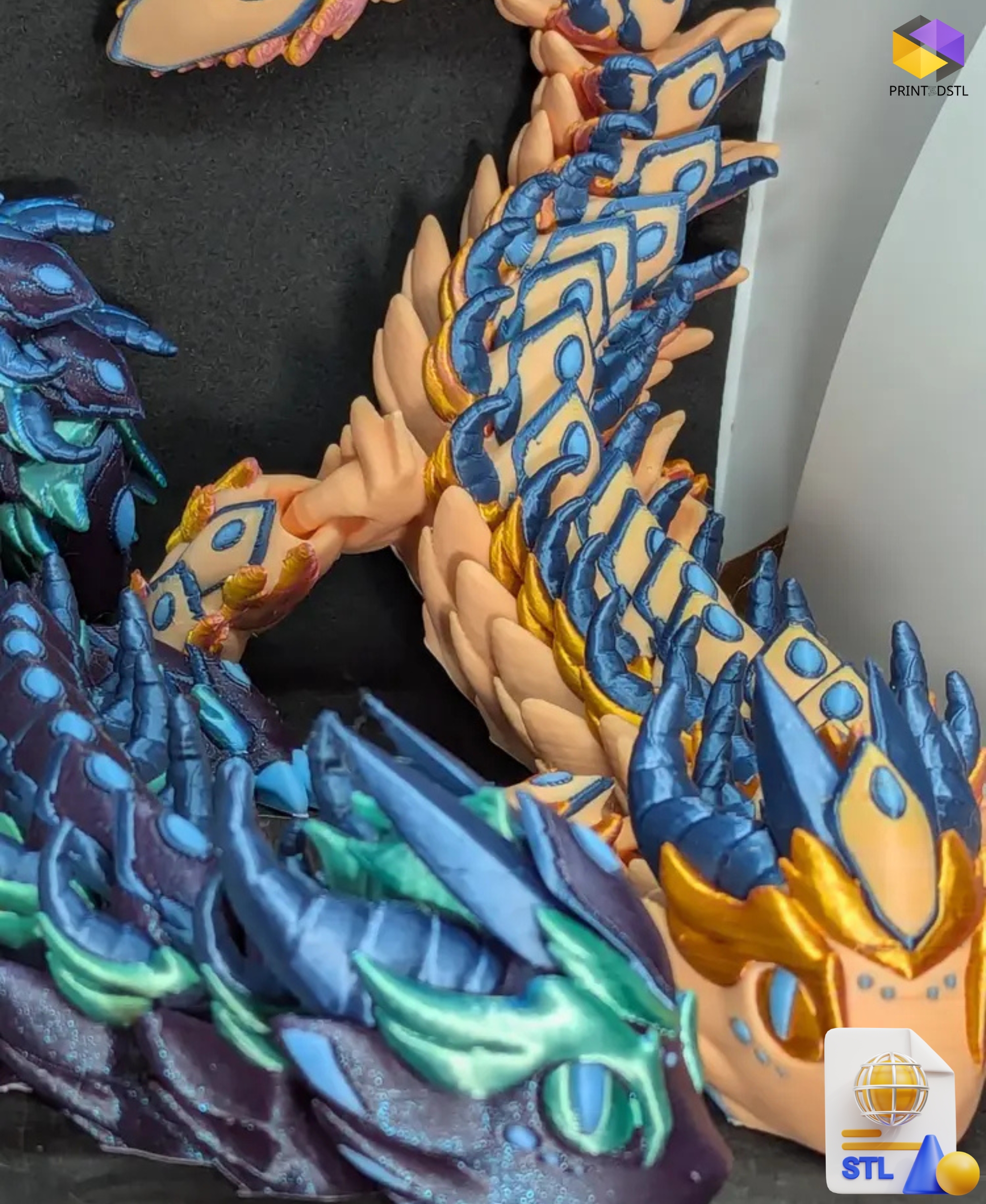 Paladin Dragon STL File - Image 4