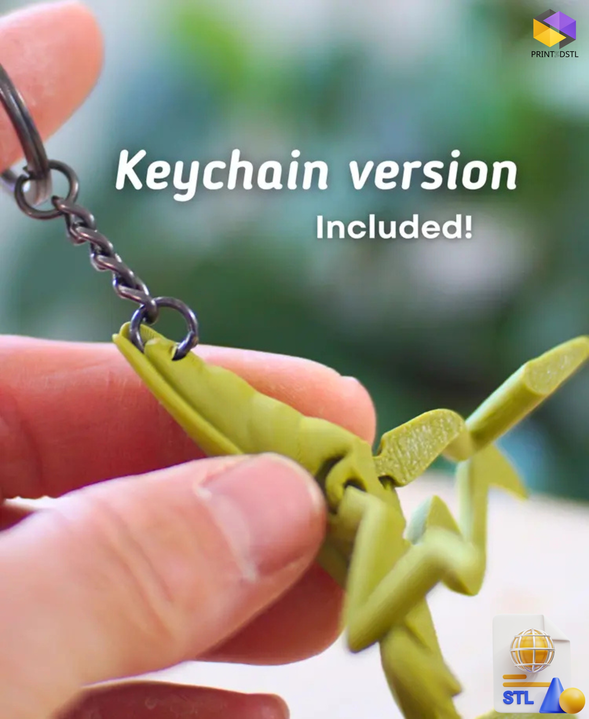 Mighty Mantis Articulated STL File - Image 4