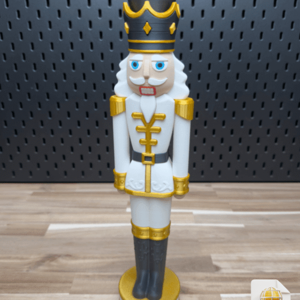 Ornate Nutcracker Kit STL File – Detailed 3D Printable Model