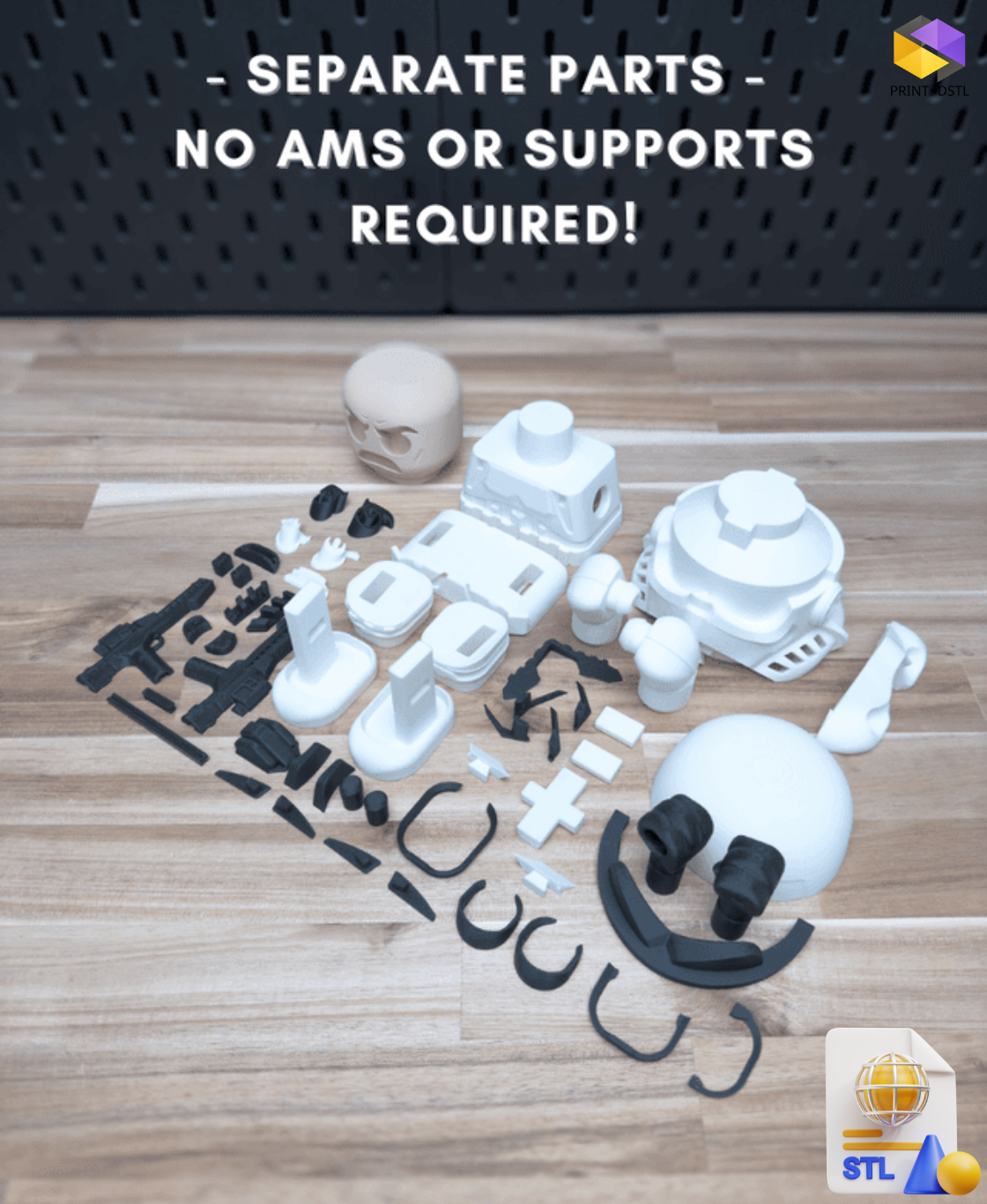 Stormchunker Kit STL File for 3D Printing – Detailed, Print-Ready Model - Image 3