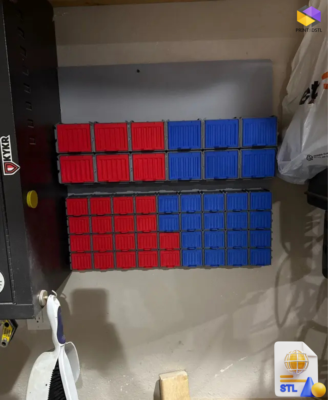 Cargo Container Mini's STL File – Cargo Connect Compatible 3D Printable Model - Image 3