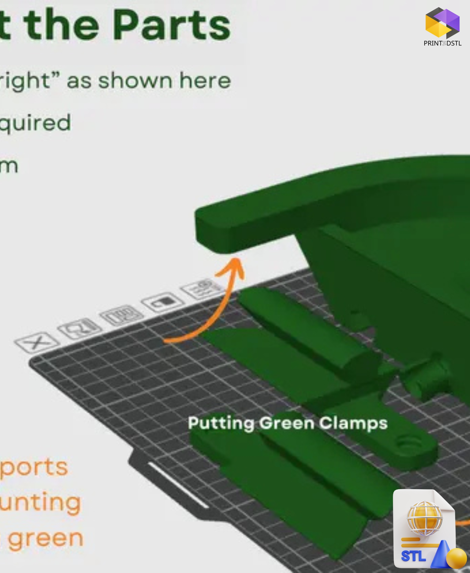 Desktop Golf STL File - Image 4