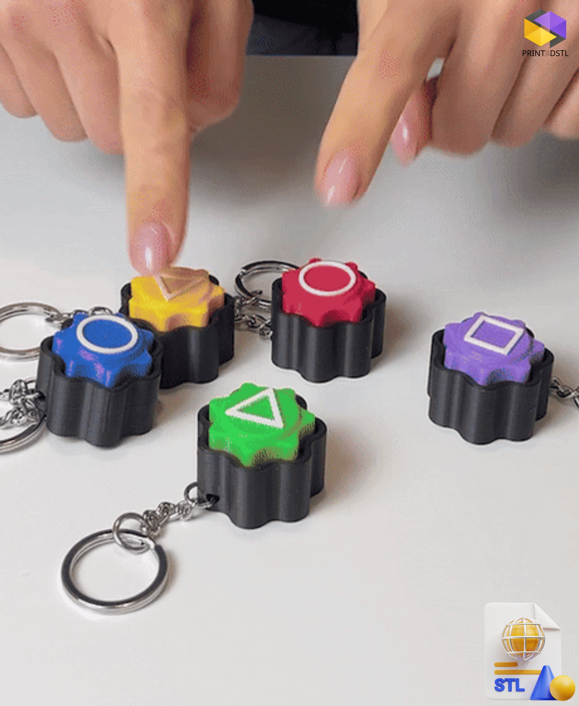 Squid Game Gonggi Catching Toy - Image 3