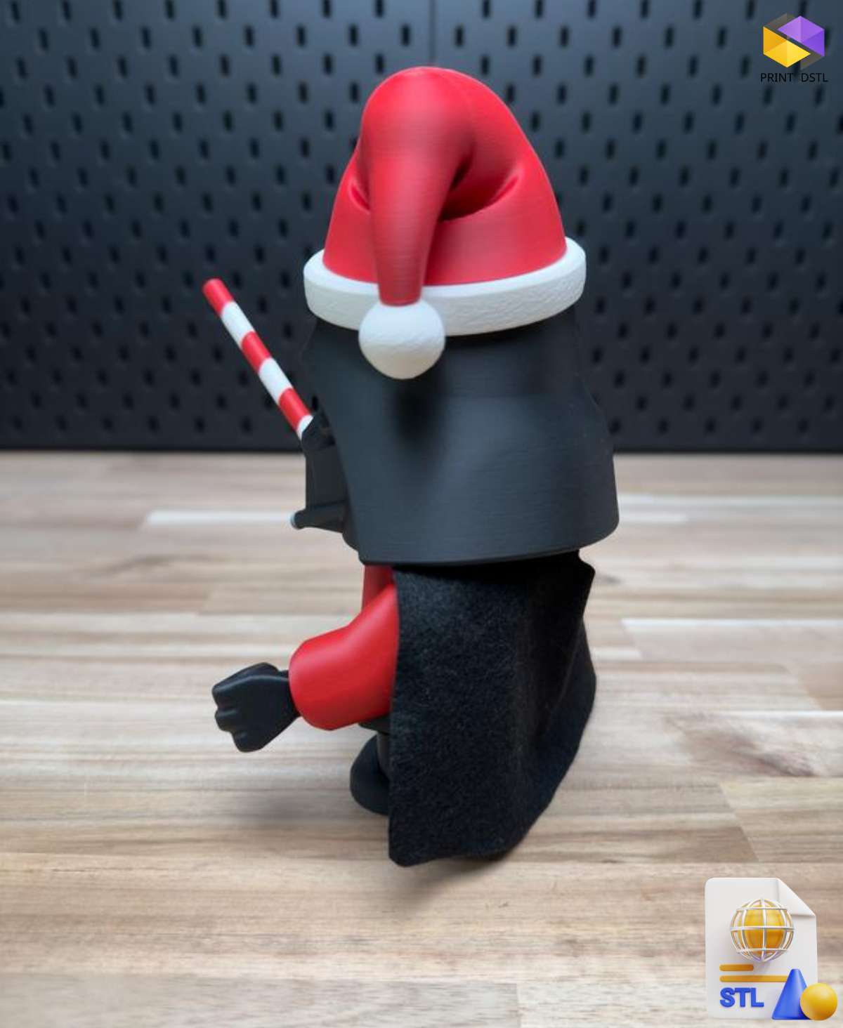 Holiday Chunk Vader Kit STL File – Fun & Festive 3D Printable Model - Image 4