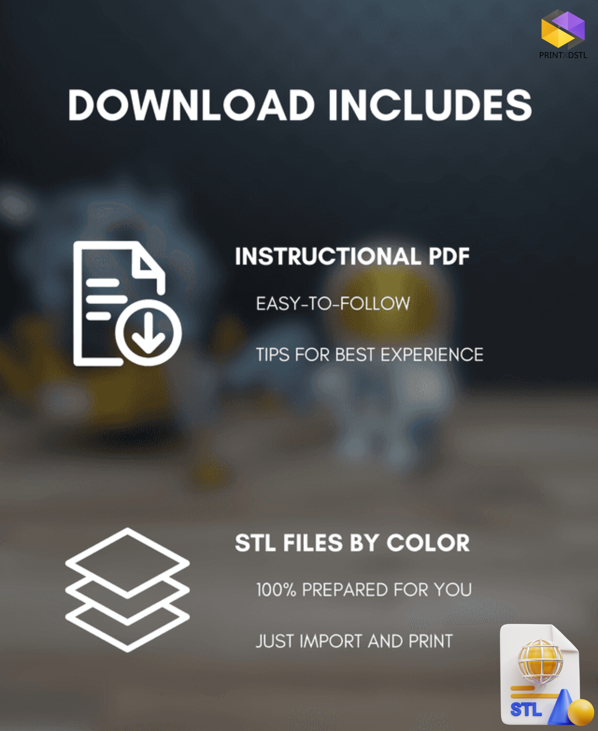 Desktop Golf STL File - Image 2