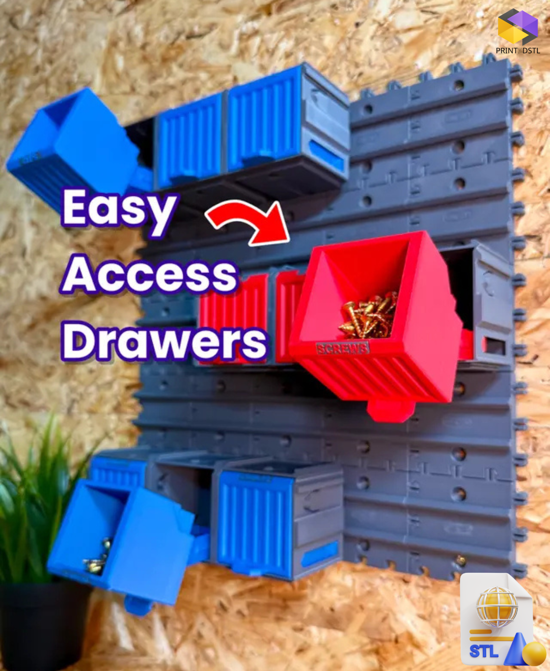 Cargo Container Mini's STL File – Cargo Connect Compatible 3D Printable Model - Image 4