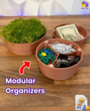 Plant Pots Organizer STL File Set – Organize Your Green Space in Style