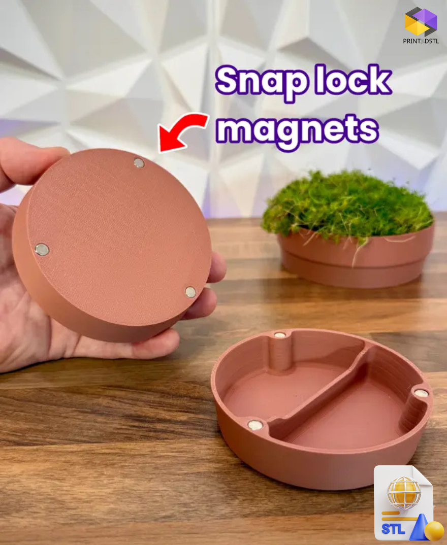 Plant Pots Organizer STL File Set – Organize Your Green Space in Style - Image 7