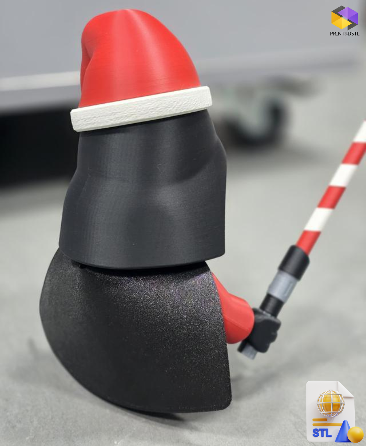 Holiday Chunk Vader Kit STL File – Fun & Festive 3D Printable Model - Image 7